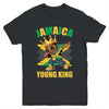 Jamaica Young King Jamaican Boy African Proud Jamaican Flag Youth Shirt | teecentury