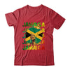 Jamaican Black Girls Jamaica Flag Afro Black Hair Women Shirt & Tank Top | teecentury