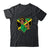 Jamaican Black Woman Melanin Jamaica Afro Girl Pride Flag Shirt & Tank Top | teecentury