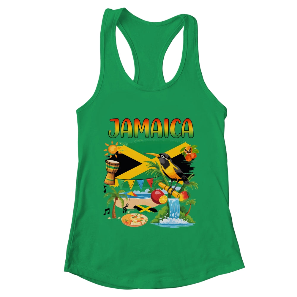 Jamaican Flag Outfit Kids Men Women Novelty Jamaica Flag Shirt & Tank Top | teecentury