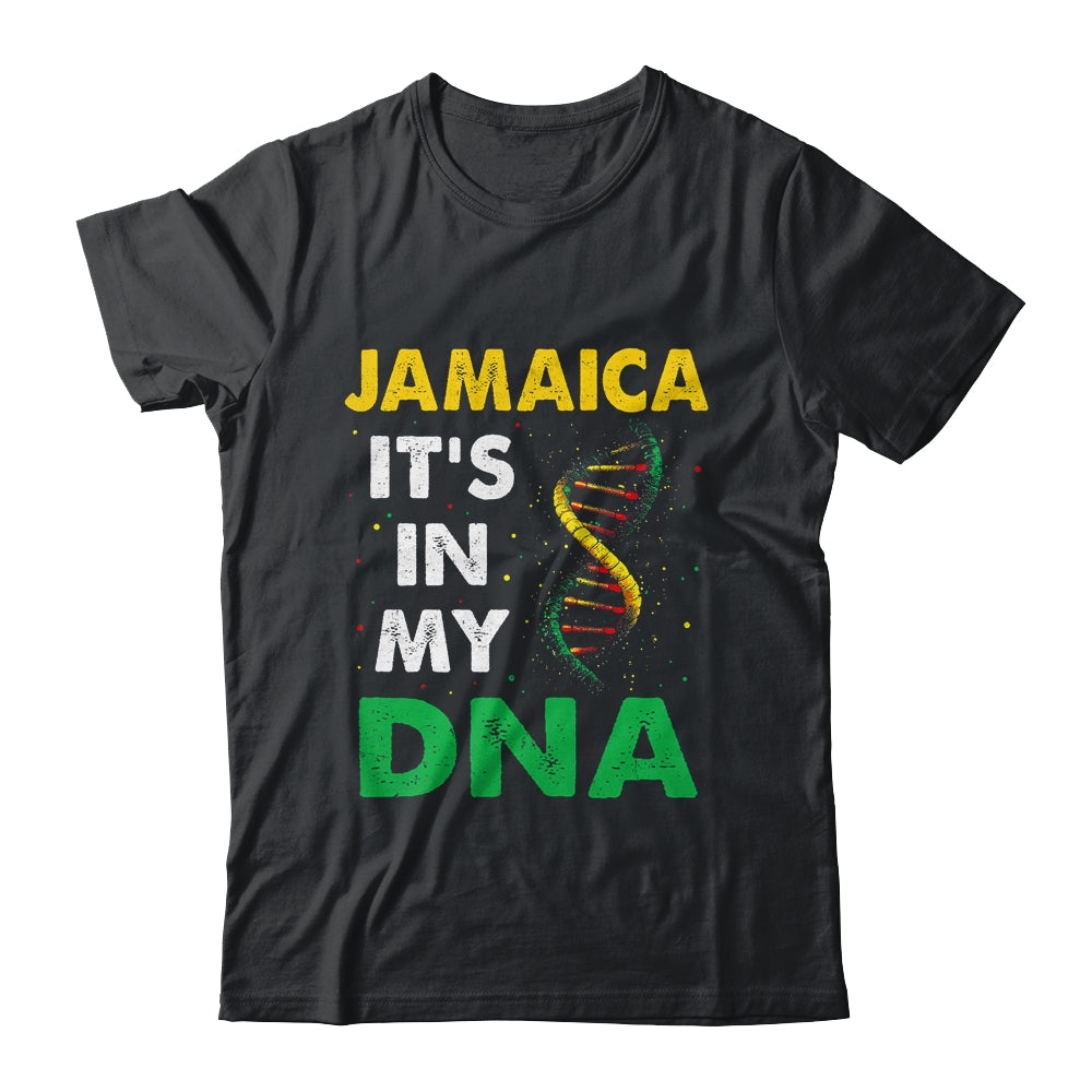 Jamaican Heritage Flag Men Women Kids Jamaica It's In My DNA Shirt & Tank Top | teecentury