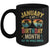 January Is My Birthday Retro Sunglasses Funny Birthday Mug | teecentury