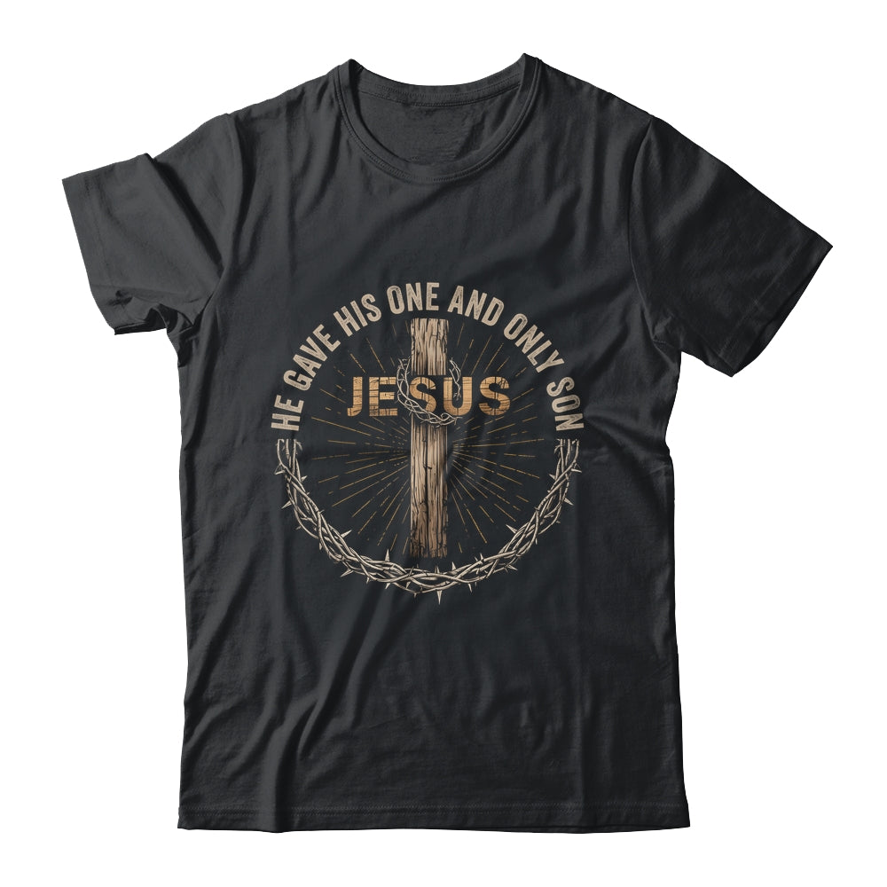 Jesus Christian Cross Bible John 3:16 Reflection Shirt & Hoodie | teecentury