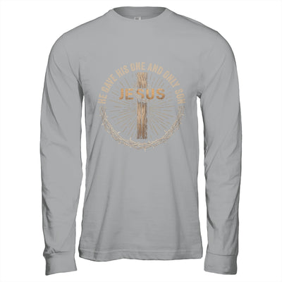 Jesus Christian Cross Bible John 3:16 Reflection Shirt & Hoodie | teecentury