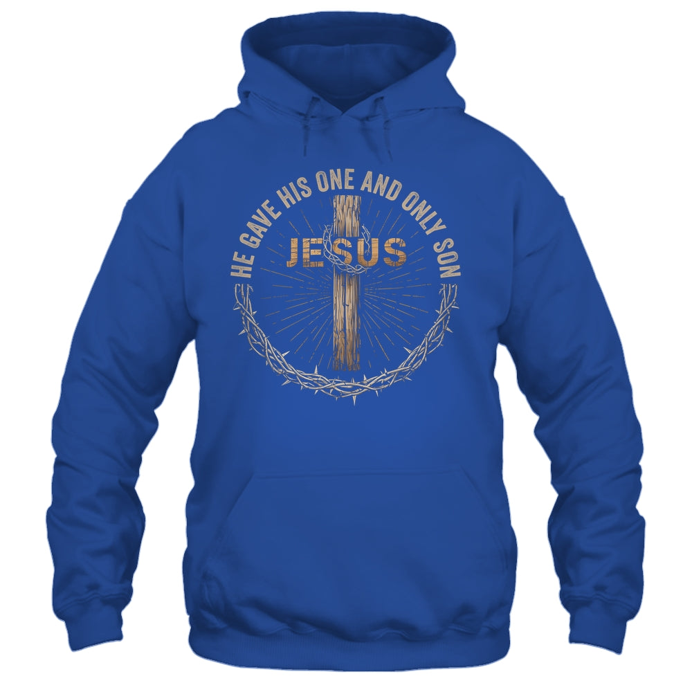Jesus Christian Cross Bible John 3:16 Reflection Shirt & Hoodie | teecentury