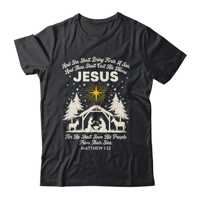Jesus Christian Nativity Christmas Tree Xmas Family Holiday Shirt & Sweatshirt | teecentury