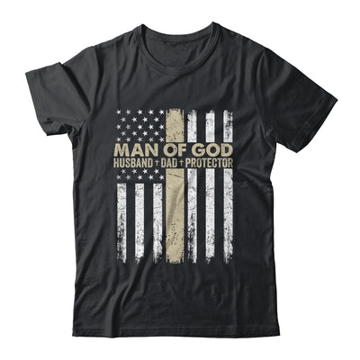 Jesus God Religious Man Of God Husband Dad Protector Shirt & Hoodie | teecentury