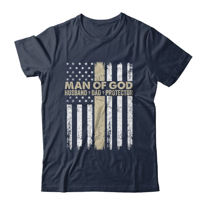 Jesus God Religious Man Of God Husband Dad Protector Shirt & Hoodie | teecentury