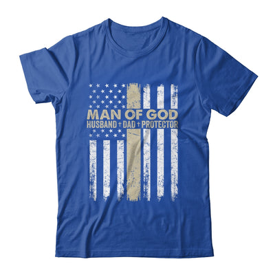 Jesus God Religious Man Of God Husband Dad Protector Shirt & Hoodie | teecentury
