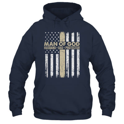 Jesus God Religious Man Of God Husband Dad Protector Shirt & Hoodie | teecentury