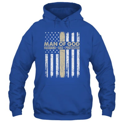 Jesus God Religious Man Of God Husband Dad Protector Shirt & Hoodie | teecentury
