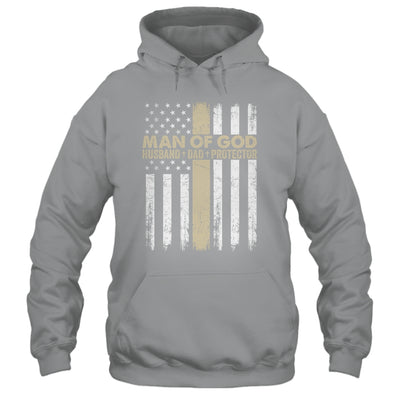 Jesus God Religious Man Of God Husband Dad Protector Shirt & Hoodie | teecentury