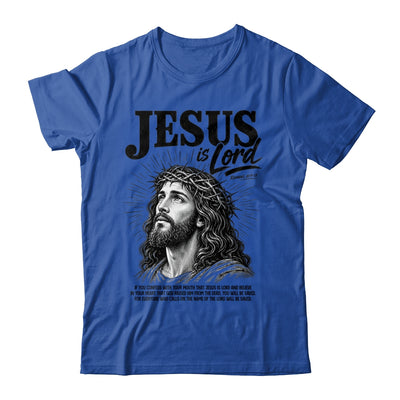 Jesus Is Lord Romans 10 9 Christian Faith Bible Religious Shirt & Hoodie | teecentury
