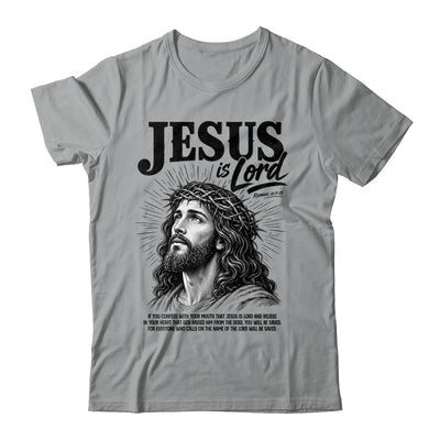 Jesus Is Lord Romans 10 9 Christian Faith Bible Religious Shirt & Hoodie | teecentury