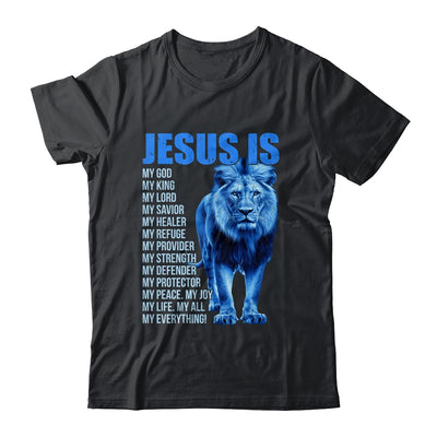 Jesus Is My God King Lord Savior Lion Christian Religious Shirt & Hoodie | teecentury