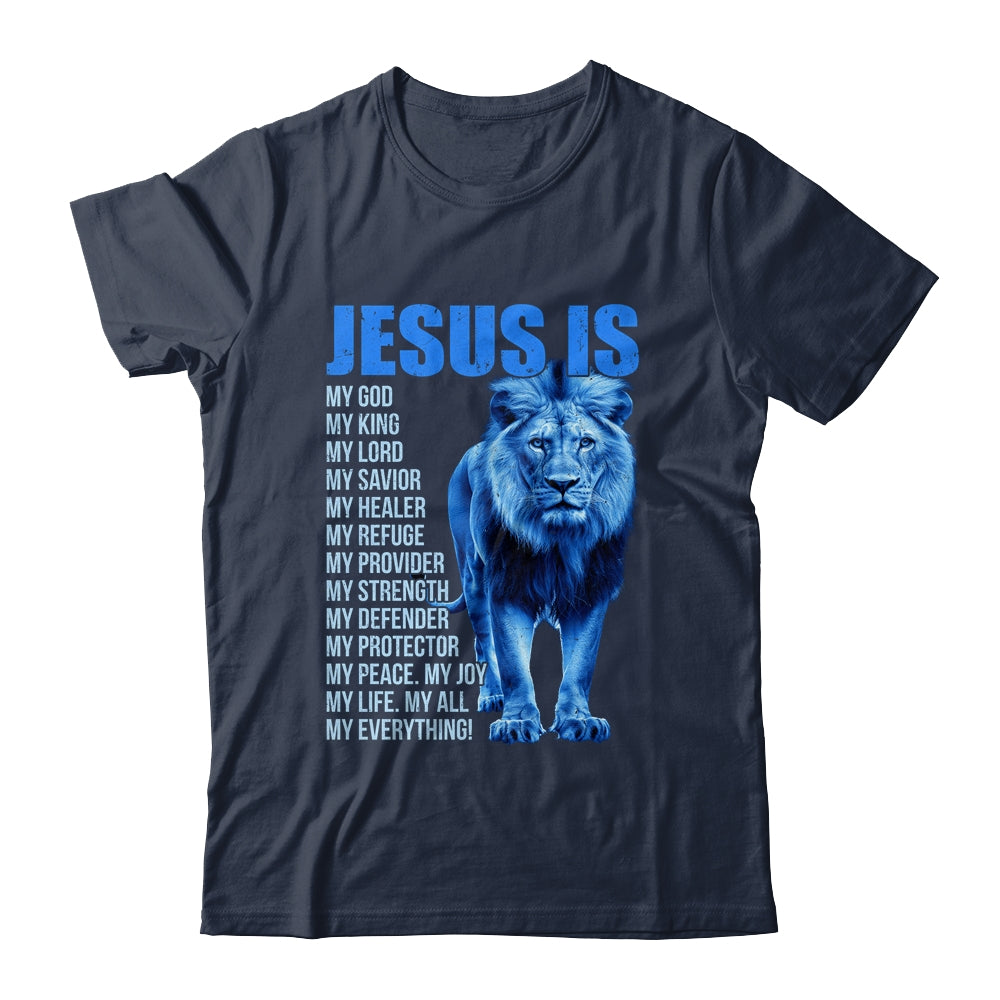 Jesus Is My God King Lord Savior Lion Christian Religious Shirt & Hoodie | teecentury