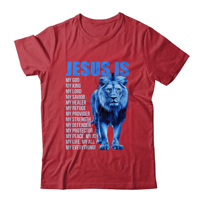 Jesus Is My God King Lord Savior Lion Christian Religious Shirt & Hoodie | teecentury