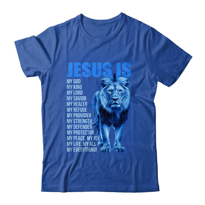 Jesus Is My God King Lord Savior Lion Christian Religious Shirt & Hoodie | teecentury