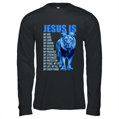 Jesus Is My God King Lord Savior Lion Christian Religious Shirt & Hoodie | teecentury