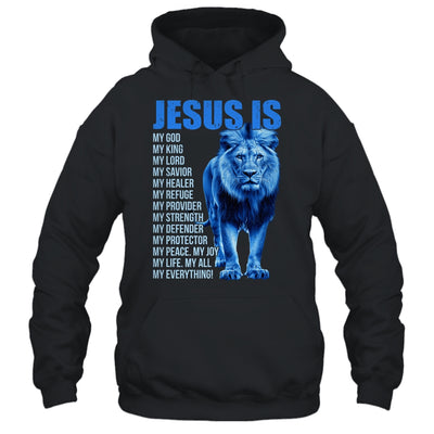 Jesus Is My God King Lord Savior Lion Christian Religious Shirt & Hoodie | teecentury