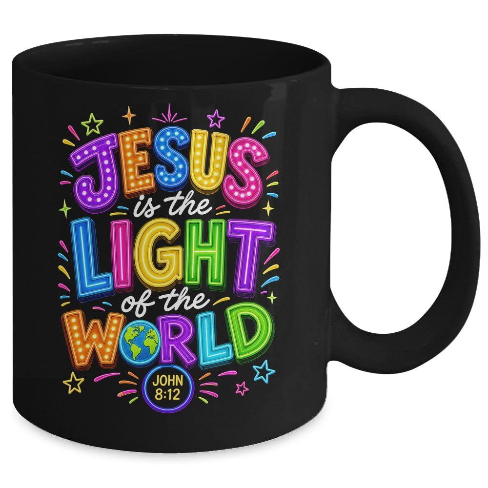 Jesus Is The Light Of The World John 8:12 Vbs Illumination Mug | teecentury