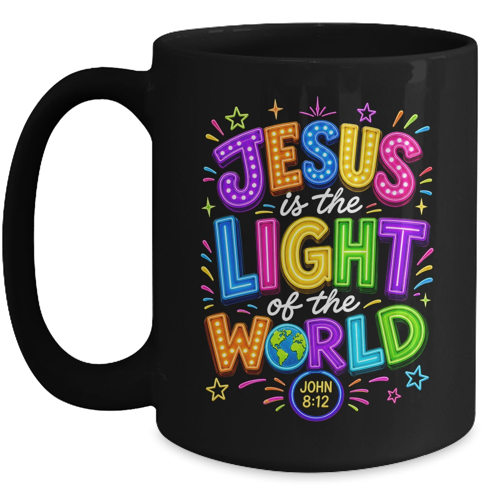 Jesus Is The Light Of The World John 8:12 Vbs Illumination Mug | teecentury