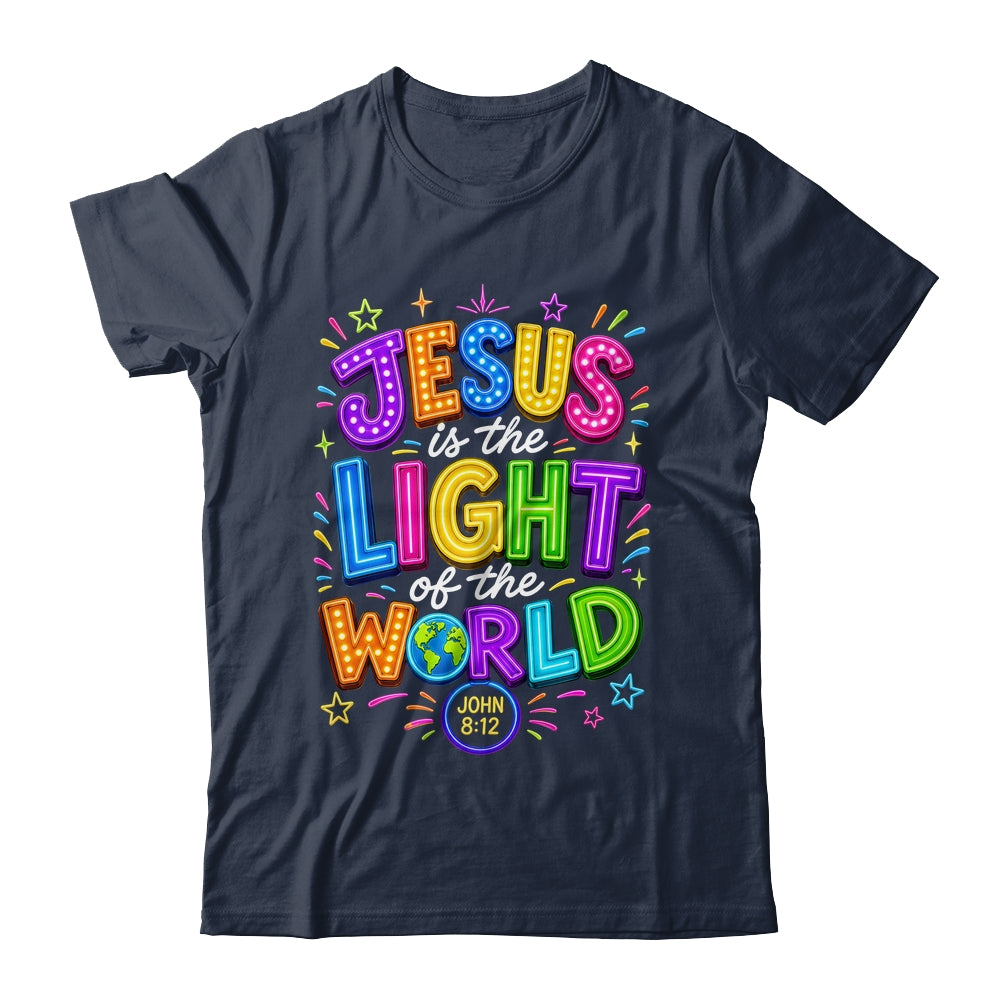 Jesus Is The Light Of The World John 8:12 Vbs Illumination Shirt & Hoodie | teecentury