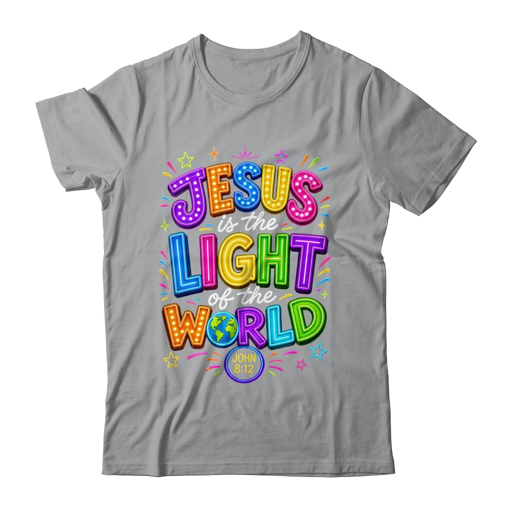 Jesus Is The Light Of The World John 8:12 Vbs Illumination Shirt & Hoodie | teecentury
