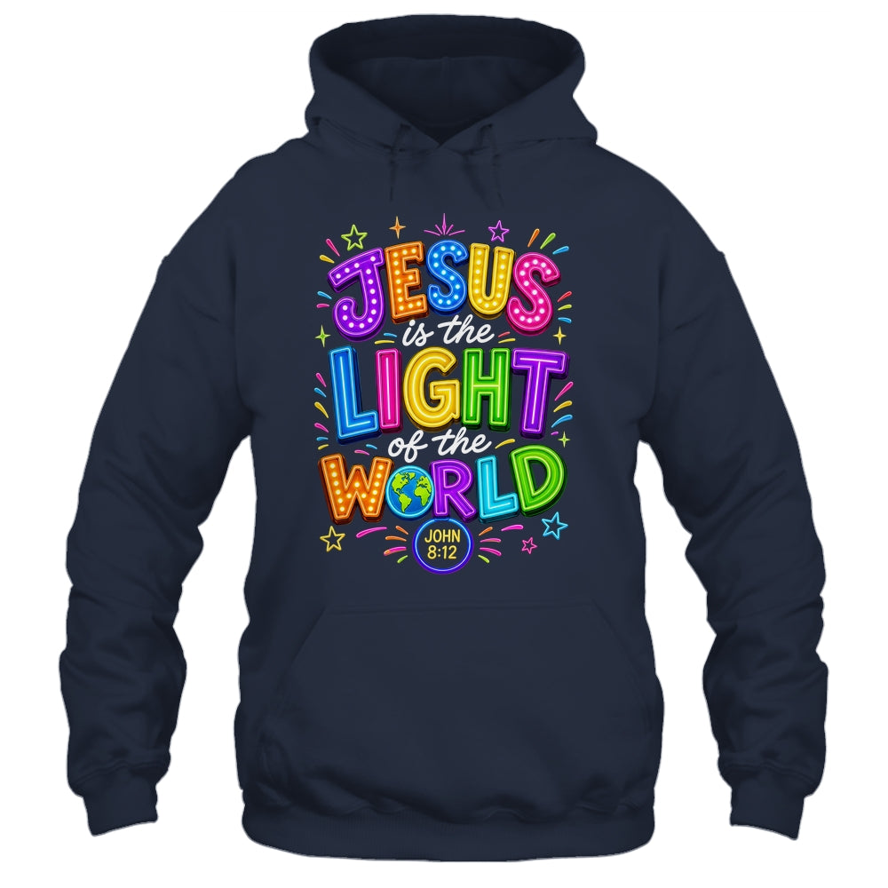 Jesus Is The Light Of The World John 8:12 Vbs Illumination Shirt & Hoodie | teecentury