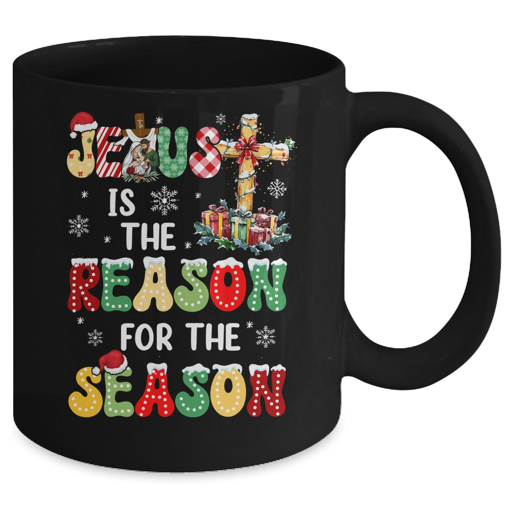 Jesus Is The Reason For The Season Christmas Christian Xmas Mug | teecentury