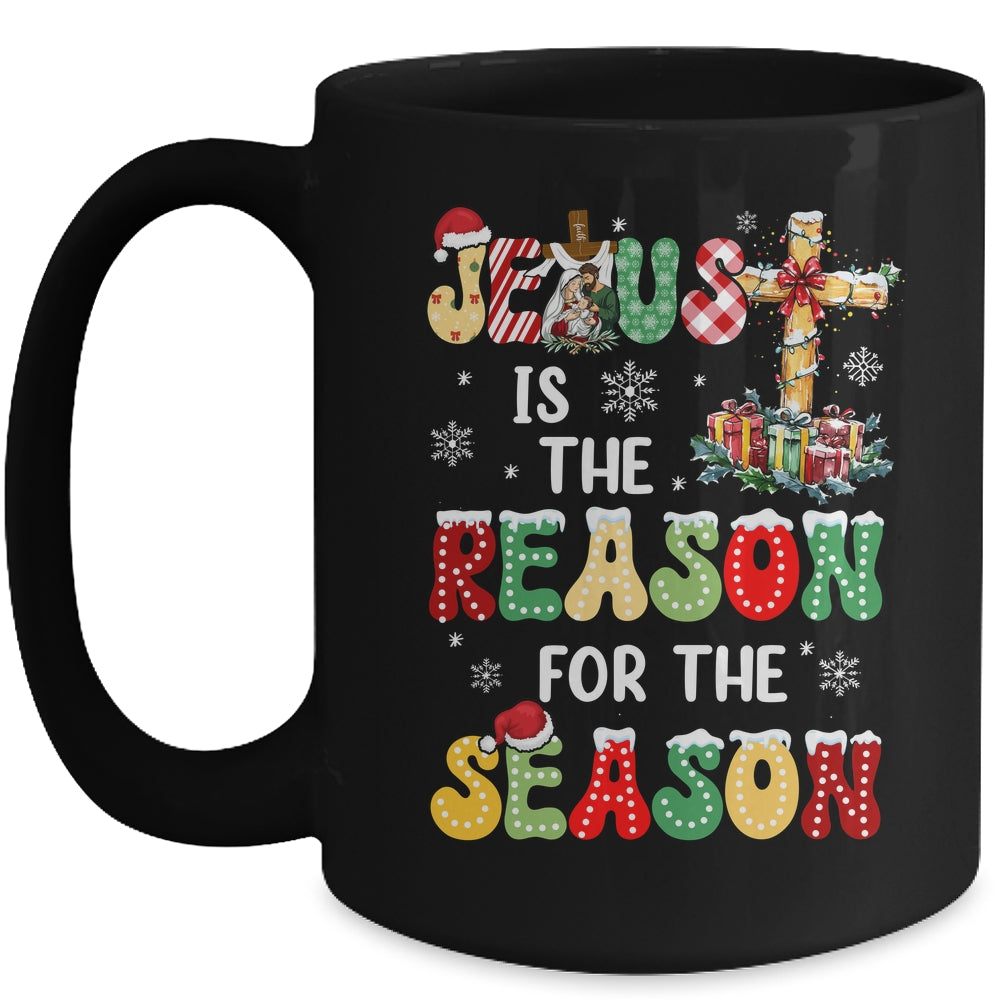 Jesus Is The Reason For The Season Christmas Christian Xmas Mug | teecentury