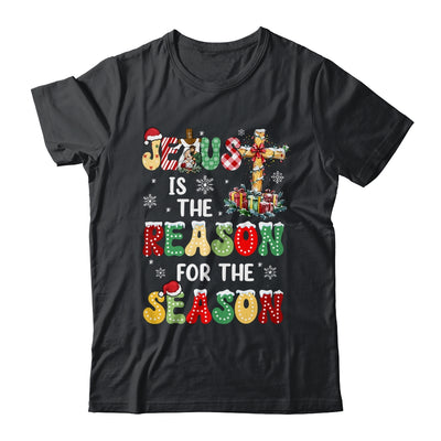 Jesus Is The Reason For The Season Christmas Christian Xmas Shirt & Sweatshirt | teecentury