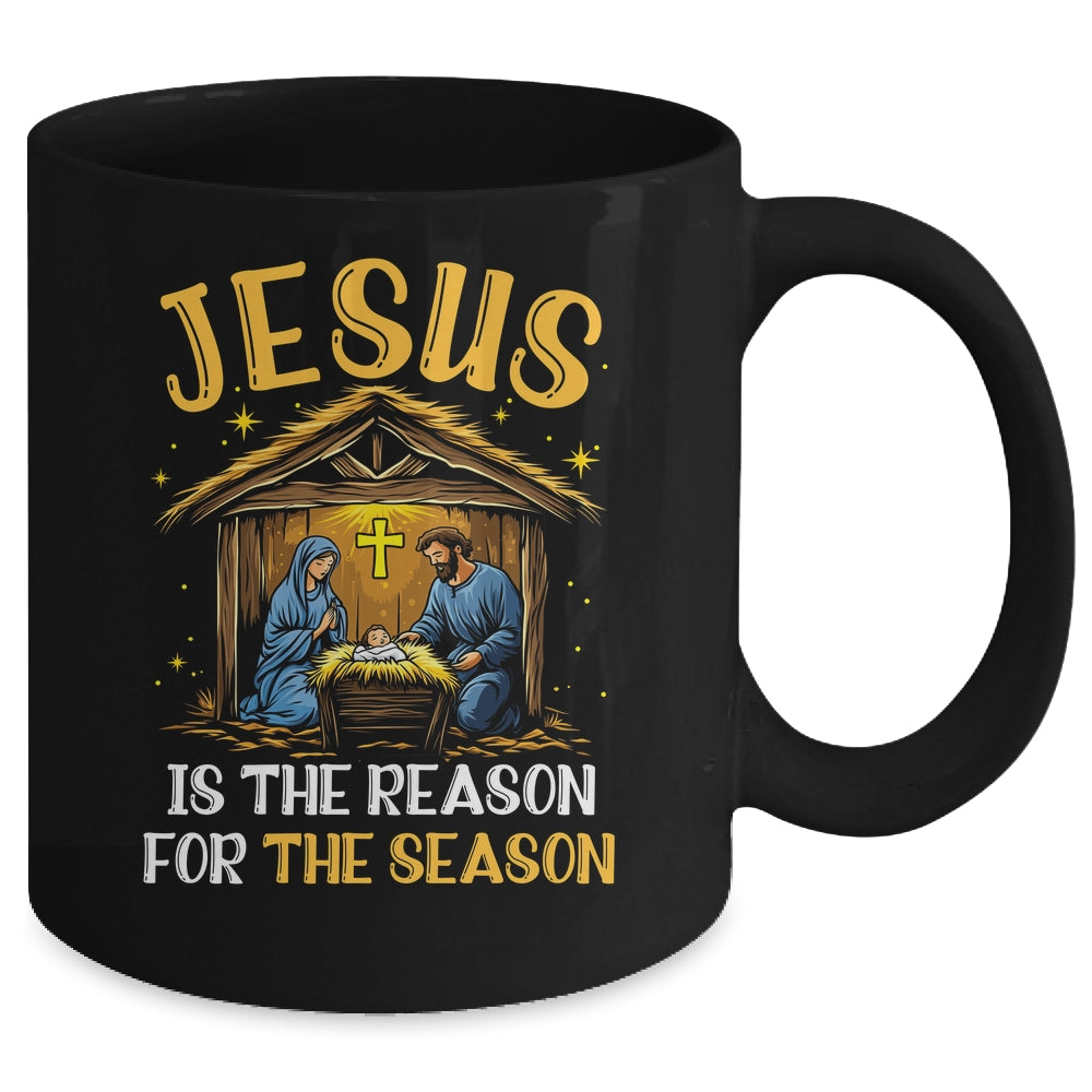 Jesus Is The Reason For The Season Christmas Xmas Christian Mug | teecentury