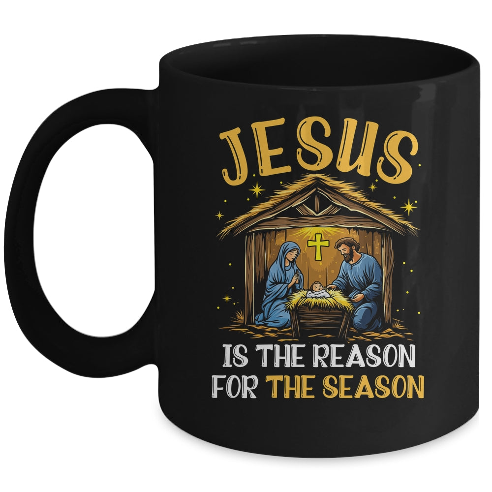 Jesus Is The Reason For The Season Christmas Xmas Christian Mug | teecentury