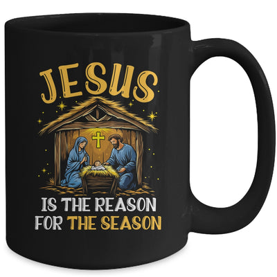 Jesus Is The Reason For The Season Christmas Xmas Christian Mug | teecentury