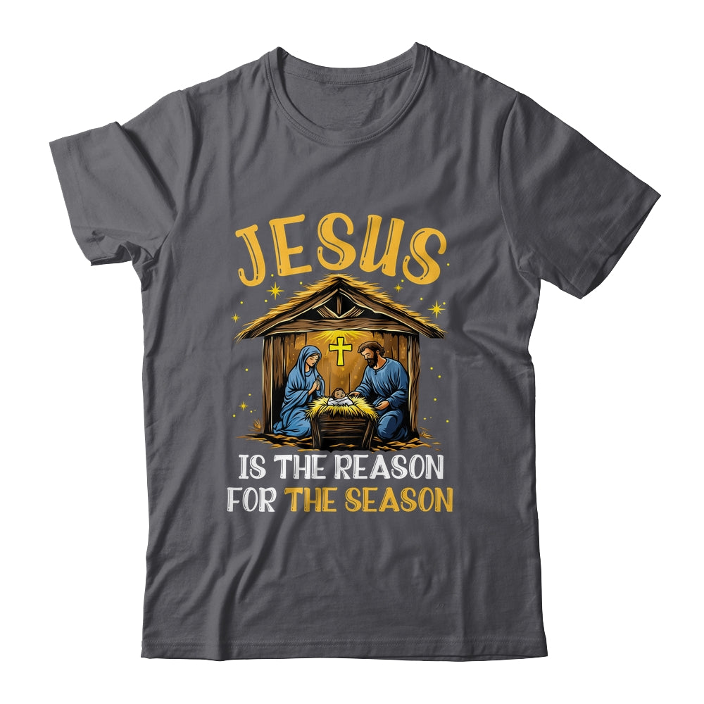Jesus Is The Reason For The Season Christmas Xmas Christian Shirt & Sweatshirt | teecentury
