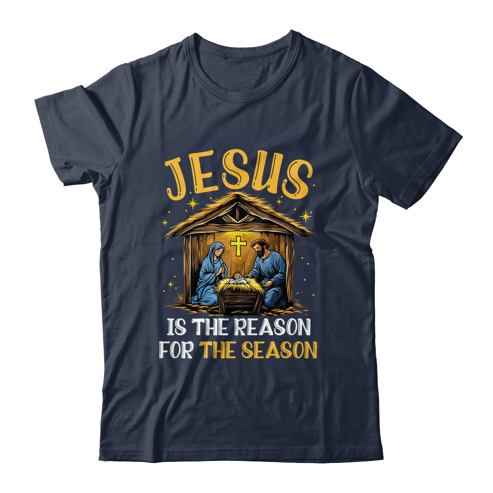 Jesus Is The Reason For The Season Christmas Xmas Christian Shirt & Sweatshirt | teecentury
