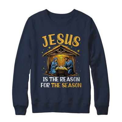 Jesus Is The Reason For The Season Christmas Xmas Christian Shirt & Sweatshirt | teecentury