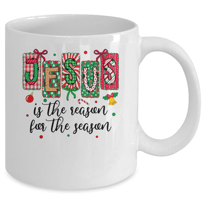 Jesus Is The Reason For The Season Coquette Christmas Christian Mug | teecentury