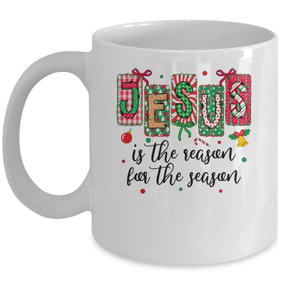 Jesus Is The Reason For The Season Coquette Christmas Christian Mug | teecentury