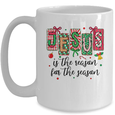 Jesus Is The Reason For The Season Coquette Christmas Christian Mug | teecentury