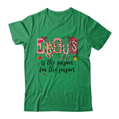 Jesus Is The Reason For The Season Coquette Christmas Christian Shirt & Sweatshirt | teecentury
