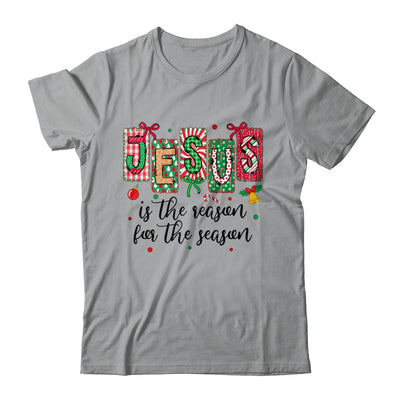 Jesus Is The Reason For The Season Coquette Christmas Christian Shirt & Sweatshirt | teecentury