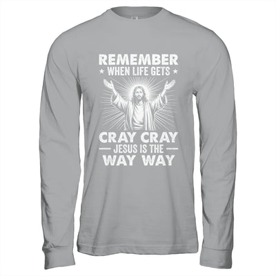 Jesus Is The Way Christmas Funny Faith Religious Christian Shirt & Hoodie | teecentury