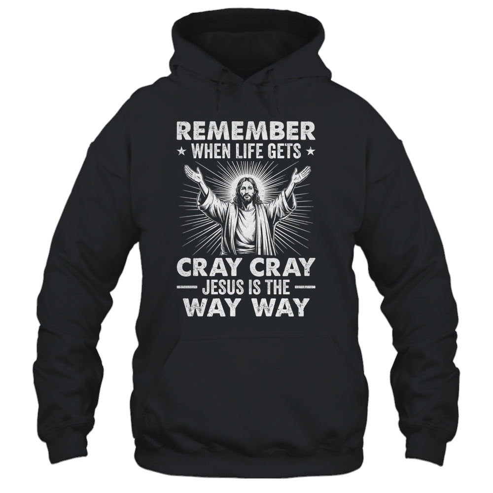 Jesus Is The Way Christmas Funny Faith Religious Christian Shirt & Hoodie | teecentury