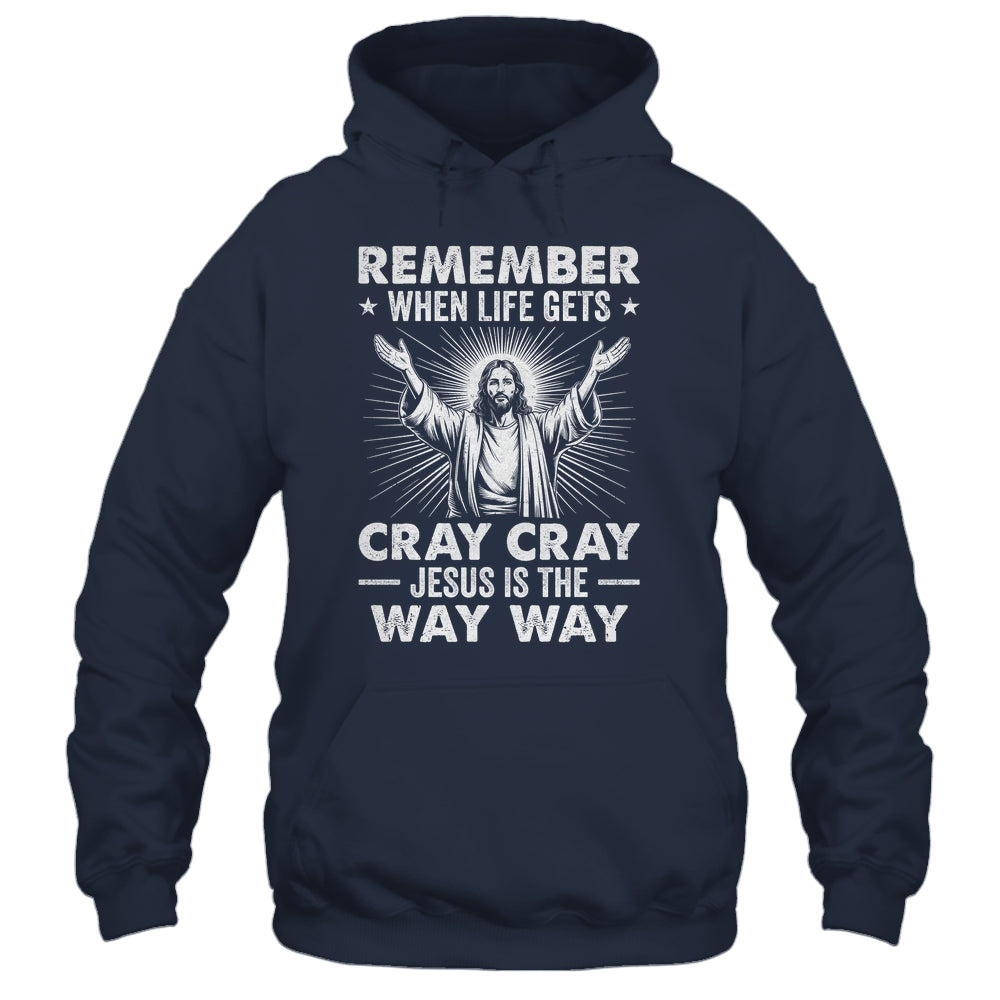 Jesus Is The Way Christmas Funny Faith Religious Christian Shirt & Hoodie | teecentury