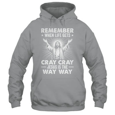 Jesus Is The Way Christmas Funny Faith Religious Christian Shirt & Hoodie | teecentury