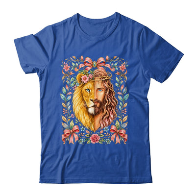 Jesus Lion Of Judah Floral Christian Faith Women Floral Shirt & Hoodie | teecentury