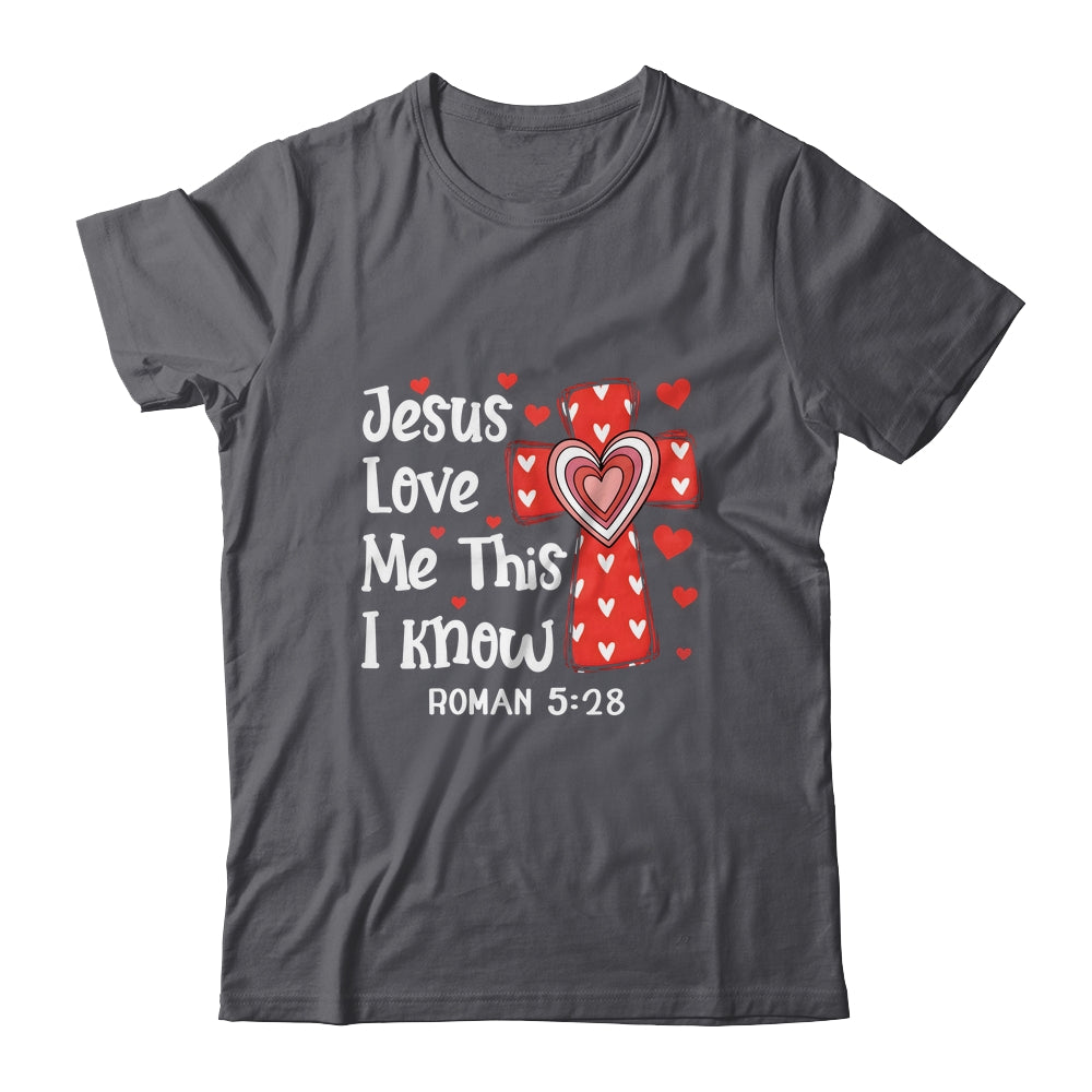 Jesus Love Me Cross Faith Valentines God Christian Religious Shirt & Tank Top | teecentury