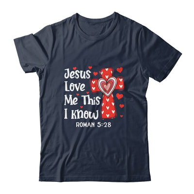 Jesus Love Me Cross Faith Valentines God Christian Religious Shirt & Tank Top | teecentury